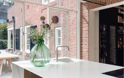 Keuken uitbouw voorbeelden | inspiratie met stalen kozijnen