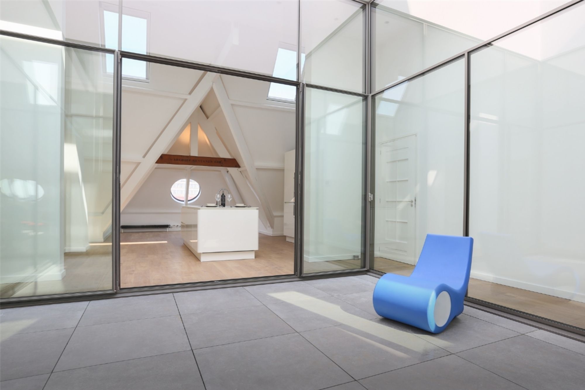 Stalen Patio Rijksmonument Den Haag