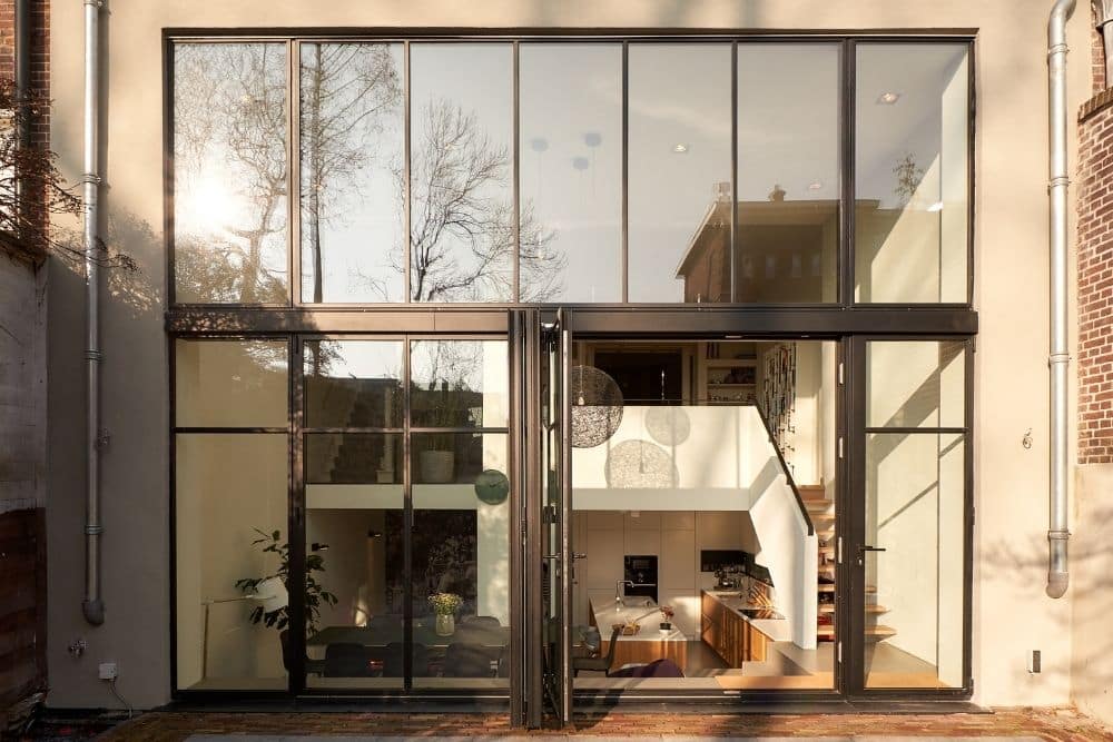 Stalen harmonicapui Rotterdam